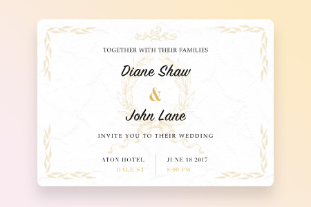 Wedding Invitation Templates