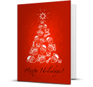 Happy Holidays Postcard